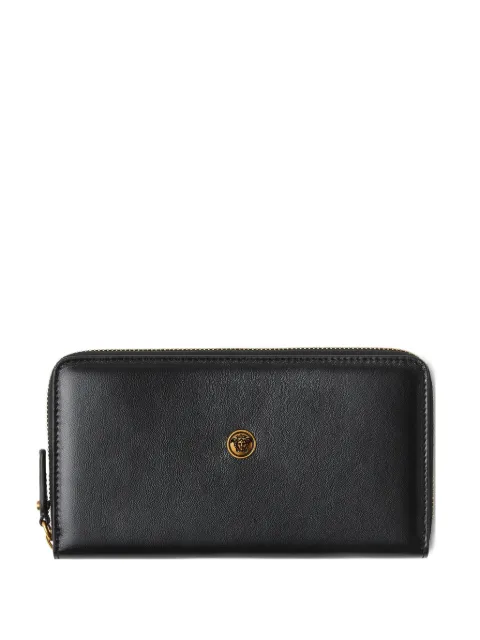 Versace Emblème leather wallet Black 10241881A17449