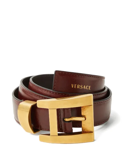 Versace leather belt 3 cm Brown 10237351A17848