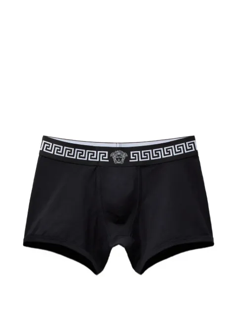 Versace cotton-jersey trunks Black 10242271A17881