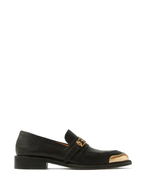 Versace Primo leather loafers Black 10233191A17705