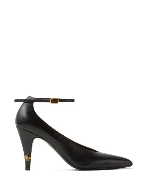 Versace Gianni leather pumps 90 mm Black 10241841A17253