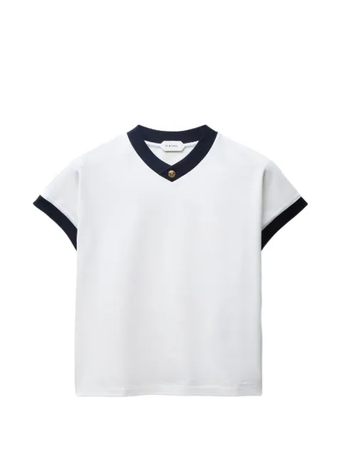 Versace stretch cotton-jersey T-shirt White 10236971A17894
