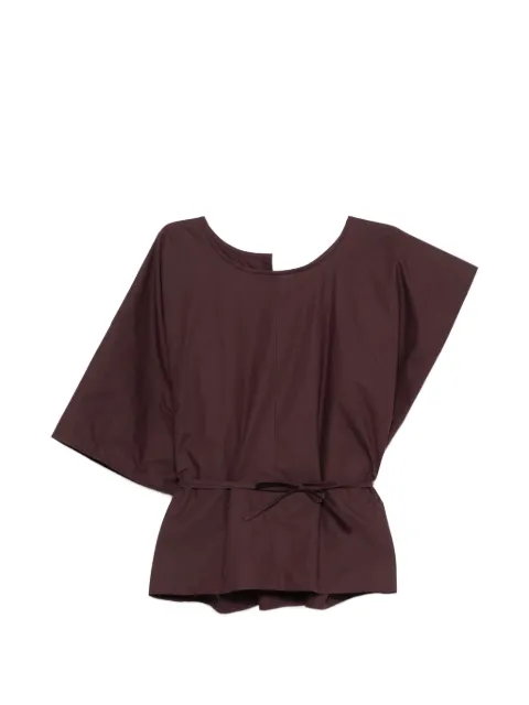 Alysi tie belt top Purple 116237P6015