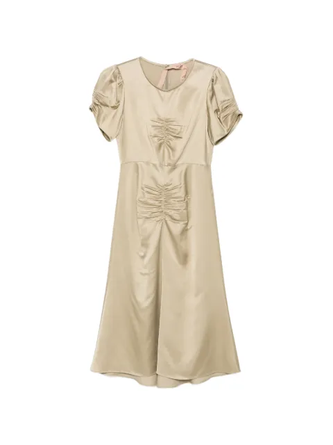 Nº21 short-sleeve midi dress Neutrals H0315980
