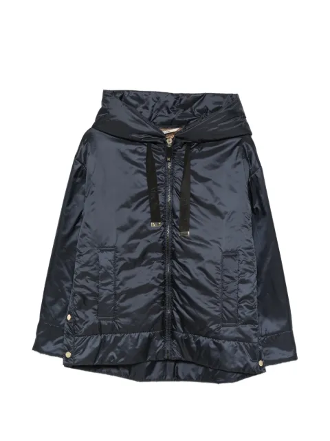 Max Mara hooded zip jacket Blue 2619481054