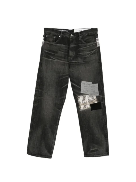 Yohji Yamamoto × Nh Savage five-pockets jeans Black HKP94065
