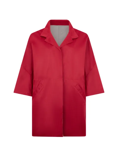 Moorer oversized collar coat Red APOLLINAIRELY