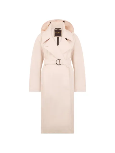 Moorer belted trench coat Neutrals OVIEDOADB