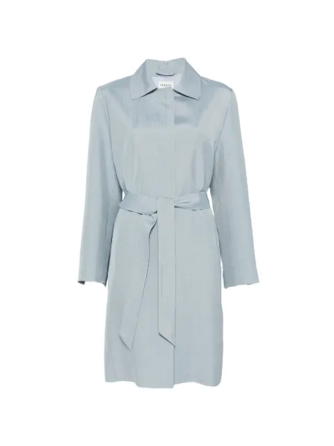 P.A.R.O.S.H. Rania long-sleeve belt coat Blue RANIAD430398