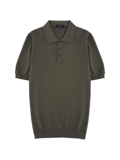 Fay short-sleeve polo shirt Green NMMC152172TOHP