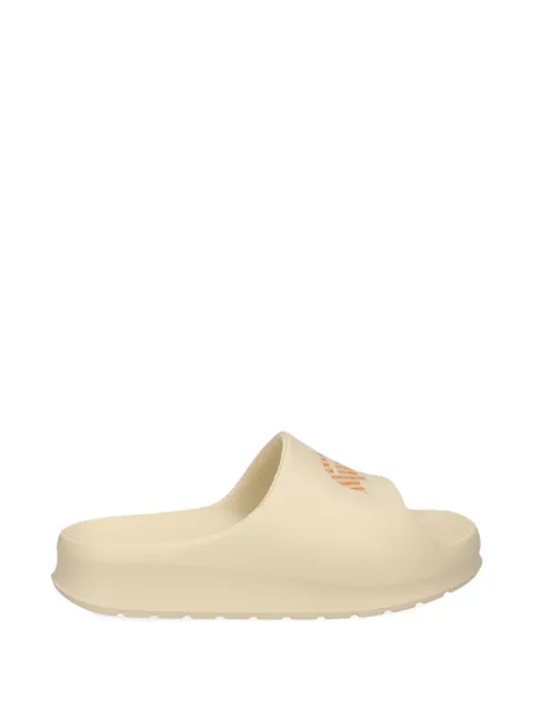 Lacoste logo-print slides Neutrals 51CFA0037