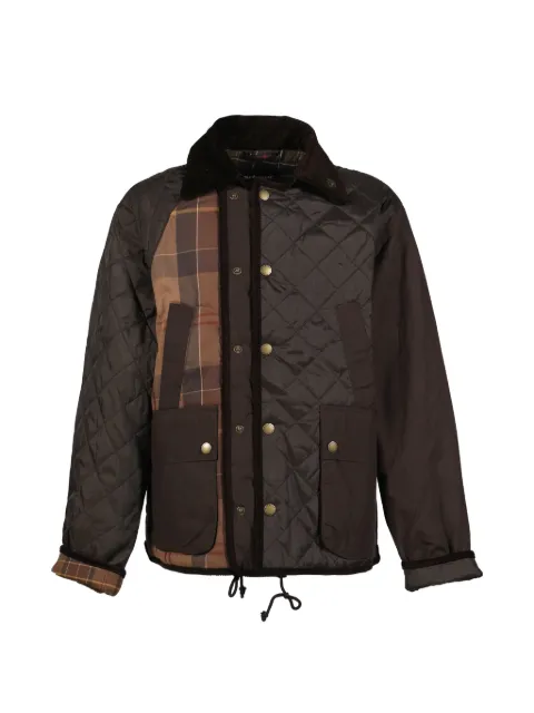 Feng Chen Wang x Barbour quilted jacket Brown MQU1900RU51
