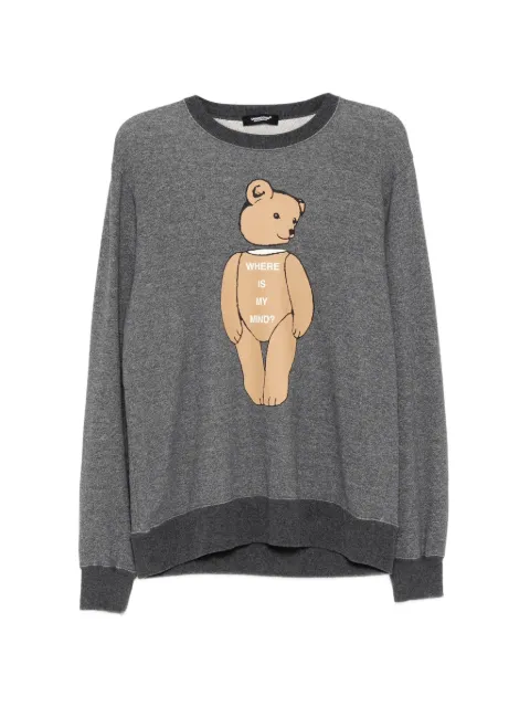 Undercover bear print sweatshirt Grey UC1F48912