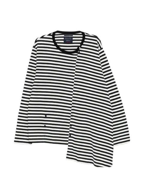 Yohji Yamamoto x Neighborhood striped T-shirt Black HKT56074WHTXBLK
