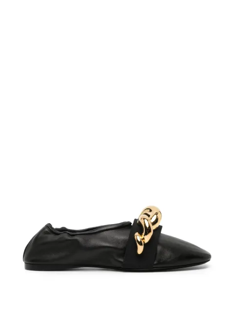 Alaïa jewel embellished ballet flats Black AA3A1026I140