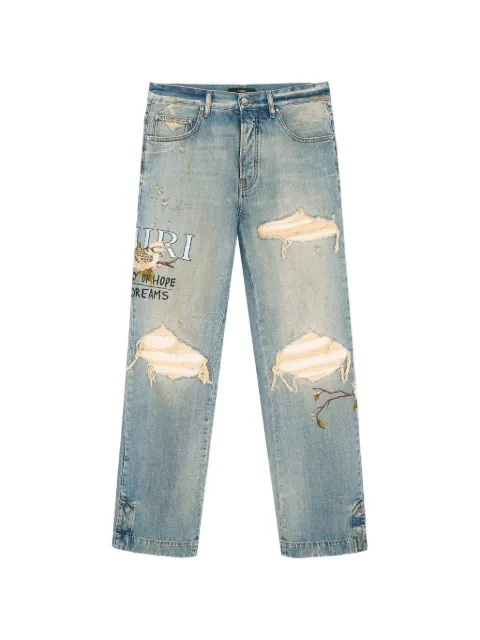 AMIRI Chateau MX1 straight flare Blue AMBMJE1065
