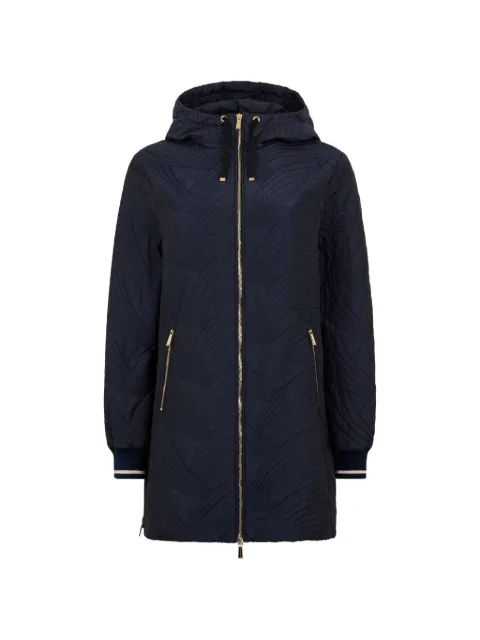 Moorer padded hooded coat Blue NERISSACRV