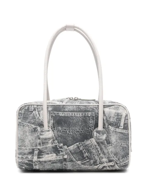 Marge Sherwood graphic-print shoulder bag Grey GG046887