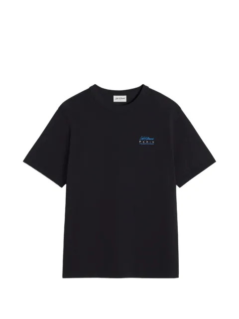 CAFÉ KITSUNÉ Year of the Horse Relax T-shirt Black QU01103KJ7014
