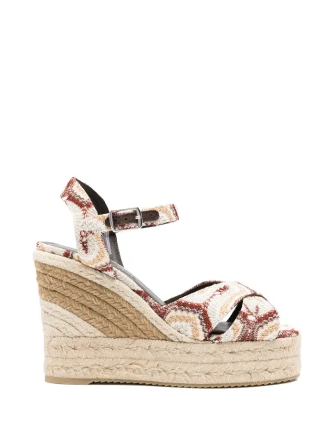 Missoni woven-platform espadrilles Neutrals MWB011