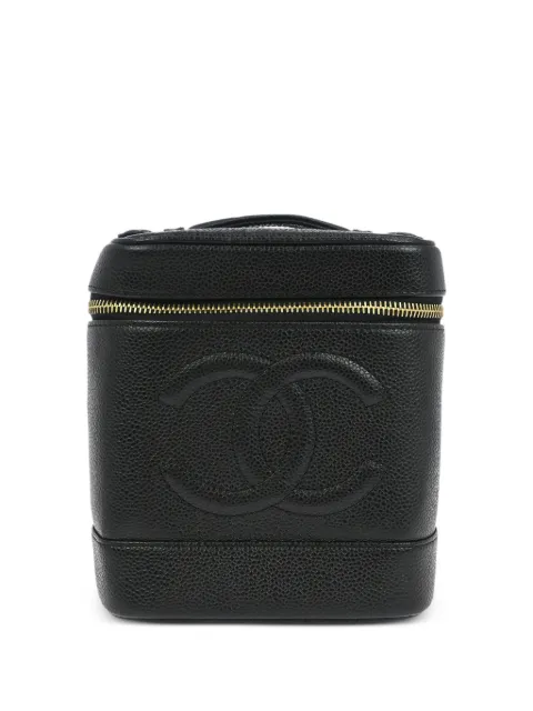 CHANEL Pre-Owned 2005 Timeless vanity case Black 117384