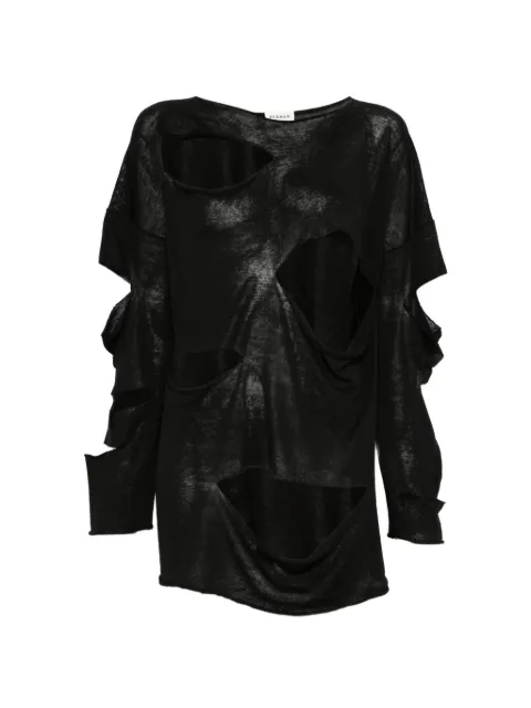 P.A.R.O.S.H. Babygirl cut-out sweater Black BABYGIRLD540979