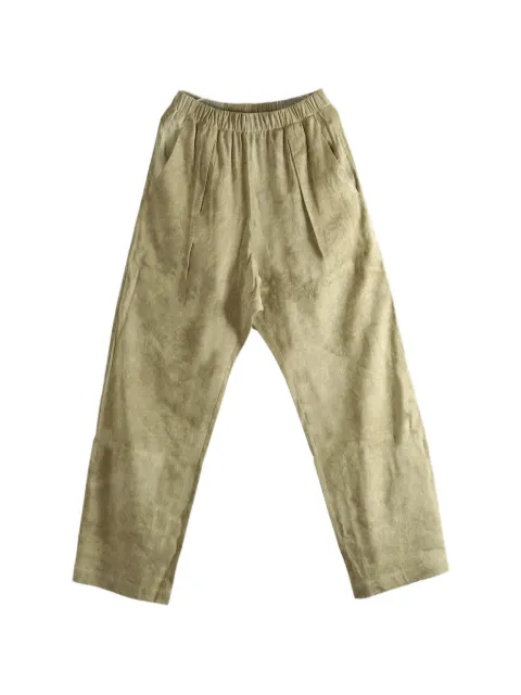 Cortana Cassian pleated trousers Green A4384