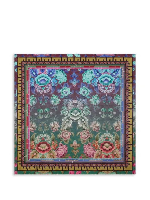 Pierre-Louis Mascia floral-print scarf Green MOLARESW135X135MSE517557101