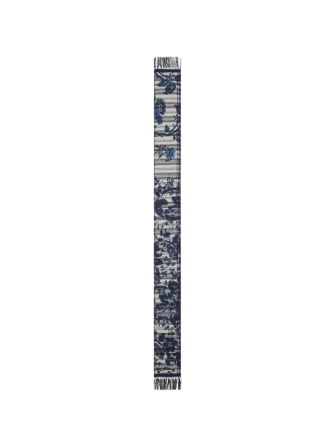 Pierre-Louis Mascia floral scarf Blue ALOEUWSW015X180TFASE517563101