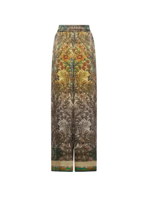 Pierre-Louis Mascia Mutka palazzo pants Green MUTKASPT12450SE518149101