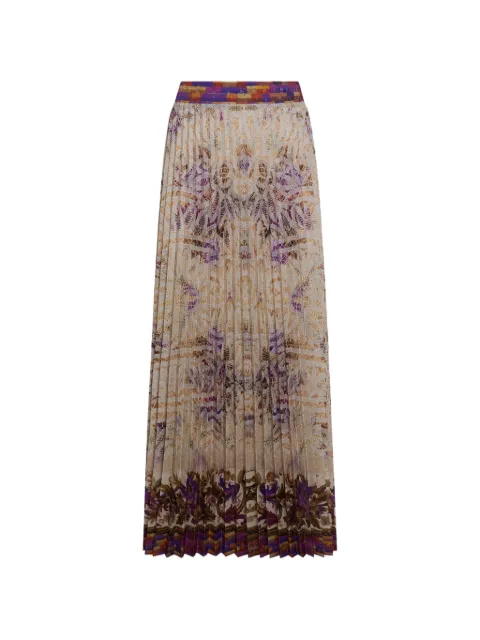 Pierre-Louis Mascia Ceto pleated maxi skirt Neutrals CETOSGO11564PL518002101