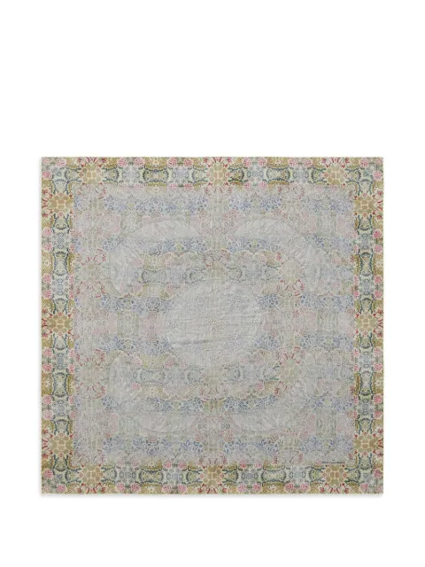 Pierre-Louis Mascia floral print scarf Blue CIALDATW090X090MSE517702101