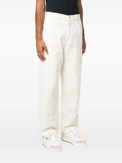 Stüssy Work cotton trousers Neutrals 116496