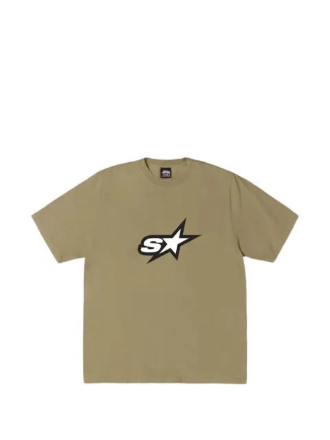 Stüssy star graphic T-shirt Neutrals 1905123ARMY