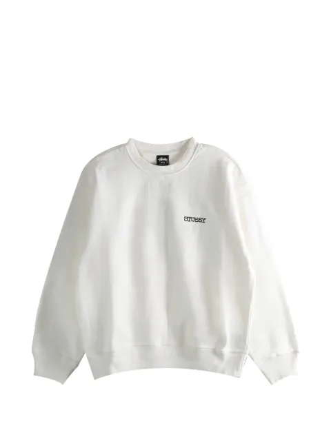Stüssy Jumbo crew-neck sweatshirt Neutrals 1915078