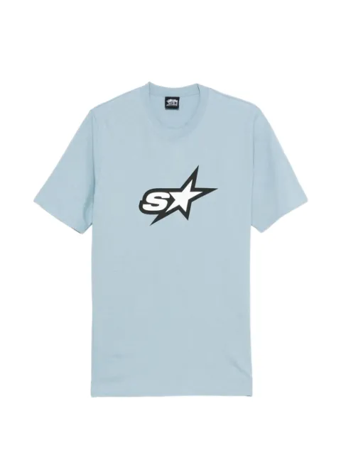 Stüssy Speedway cotton T-shirt Blue 1905123