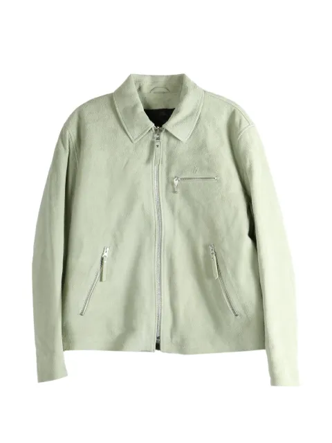 Stüssy Bing suede jacket Green 115754GRNT