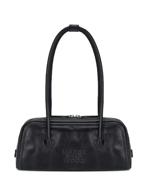 Marge Sherwood zip leather shoulder bag Black GG047650BLACK
