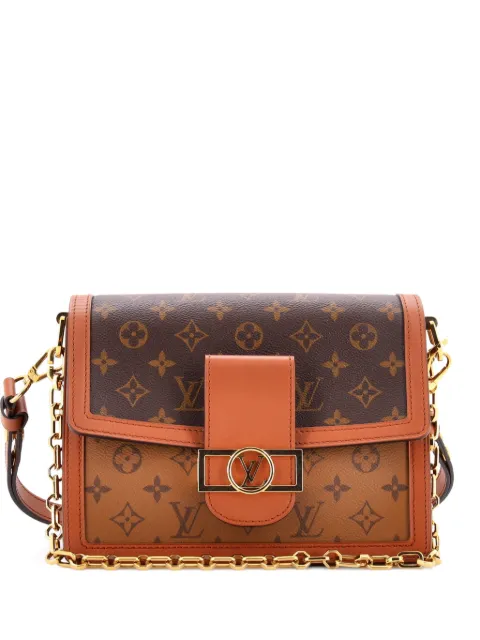 Louis Vuitton Pre-Owned Dauphine Reverse Monogram Canvas MM shoulder bag Brown 50SLOK1K265G4GX3