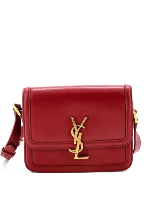 Saint Laurent Pre-Owned Solferino Bag Leather Small crossbody bag Red 6TWQRZN3HFTVPLRE