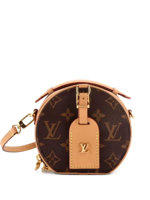 Louis Vuitton Pre-Owned Mini Boite Chapeau Bag Monogram Canvas crossbody bag Brown PK15BU4J87S8VQZZ