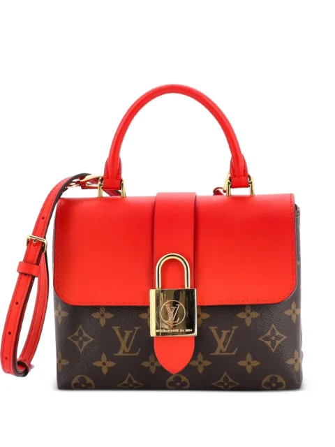 Louis Vuitton Pre-Owned Locky Handbag Monogram Canvas with Leather BB satchel Brown 4EMSTO1LX0IPFRIK