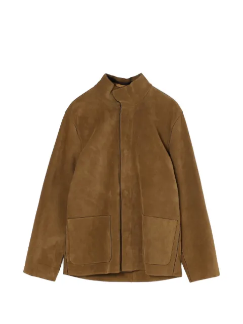 James Perse Suede Ranch pocket jacket Brown MMSU2142