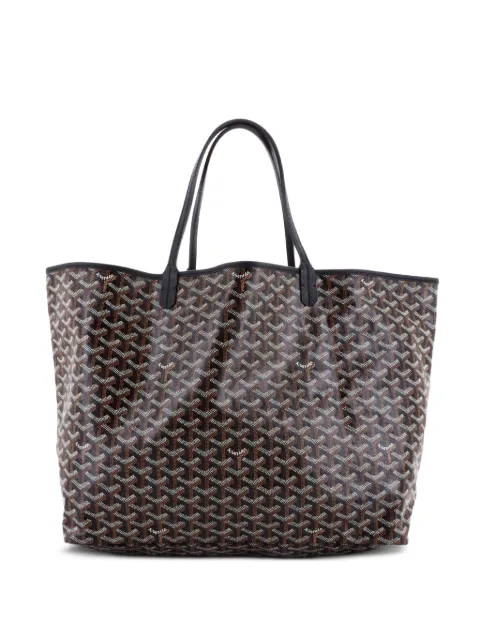 Goyard Pre-Owned Saint Louis Coated Canvas GM tote bag Black RROKALNKSZ5PIP93