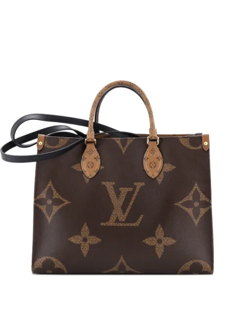 Louis Vuitton Pre-Owned OnTheGo Reverse Monogram Giant MM tote bag Brown 38N1QTNN8DST0KEB