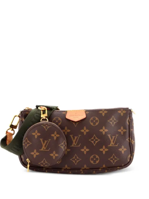 Louis Vuitton Pre-Owned Multi Pochette Accessoires Monogram Canvas crossbody bag Brown J9QBGJPRA4N6NNN2
