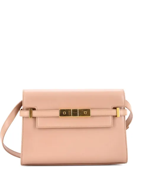 Saint Laurent Pre-Owned Manhattan Leather Small shoulder bag Neutrals 7BBFO0NEHBIP9T7X