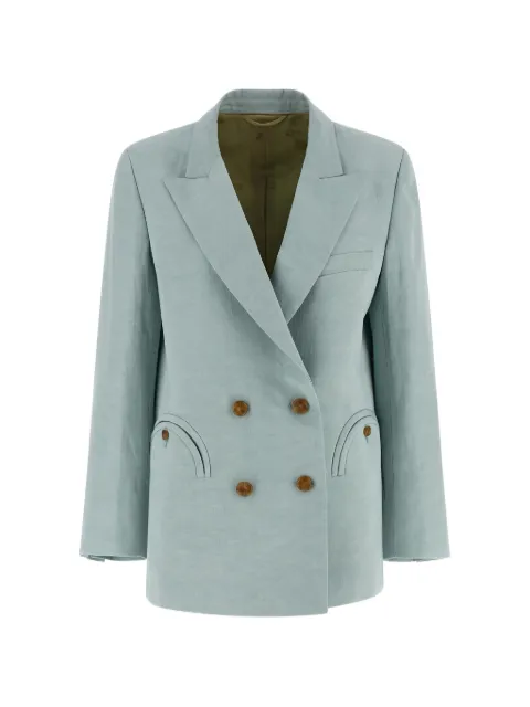 Blazé Milano Zenith double-breasted blazer Blue BZEND01ZET