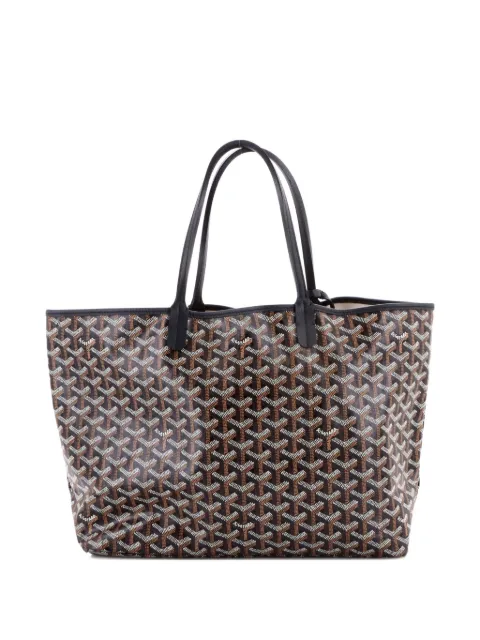 Goyard Pre-Owned Saint Louis Coated Canvas PM tote bag Black DIUJKFL4FOH9OV85