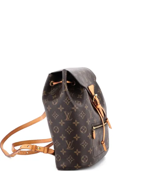 Louis Vuitton Pre-Owned Montsouris Monogram Canvas backpack Brown BIX2ZG58CJ20D5DV